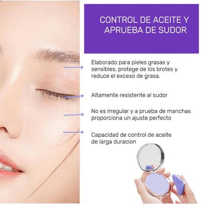 Polvo MateGlow™️ Disfruta de un maquillaje impecable