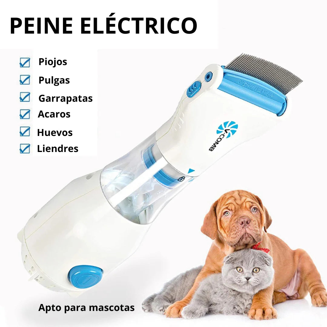 V-COMB®: Peine Eléctrico para Piojos